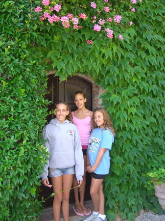 my girls in Tuscany summer 06