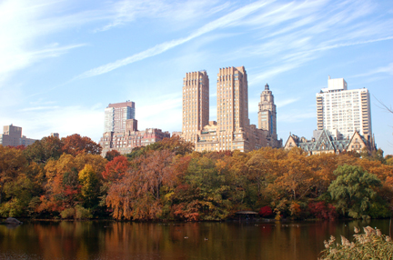 Central Park in Fall