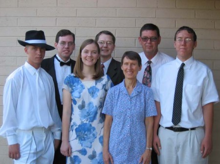 The family a few years ago.