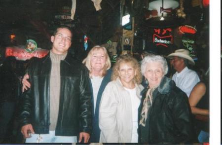 me,chery, mom and grandma at swallows