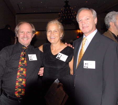 Frank Koziuk, Barbara Hicks-Beach & Mark Virgilio at HHS 40th Reunion