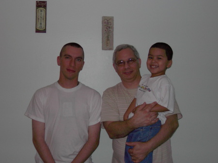 My husband & my 2 sons