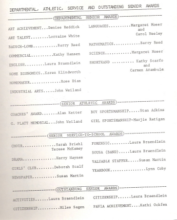 1972 Graduation Program Page 5