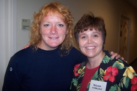Me and Emily Saliers, one of my favorite singers from the Indigo Girls