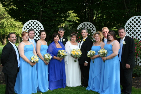 our wonderful bridal party