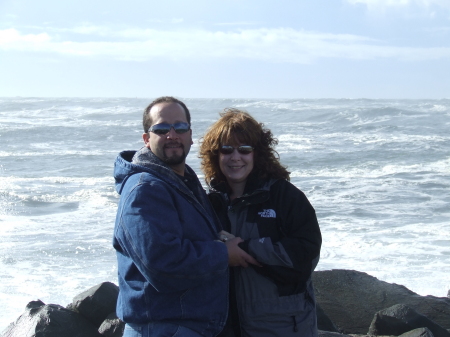 Washington Coast with the love of my life - my husband Jeremy