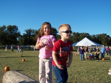 Out at the Pumpkin Patch