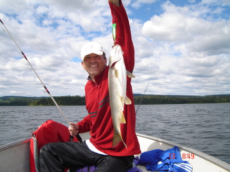 fishing at davie lake prince george