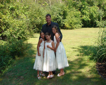 Girls and I at my sisters Wedding