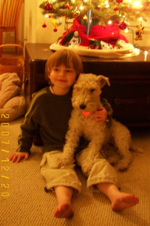 My boy and his dog 12.20.07