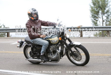 Motorcycing on Palomar Mountain