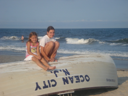 Elisa & Giulia - Ocean City, NJ - Summer 2007