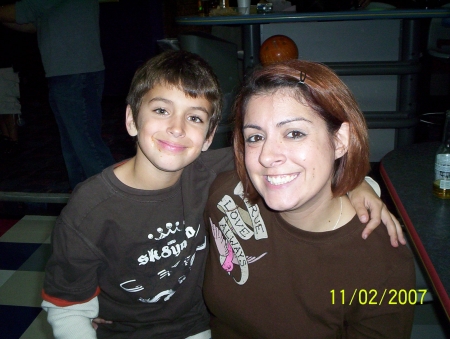 connor and mom nov. 2007