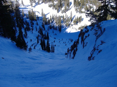 Some un-named chute at Alpine Meadows