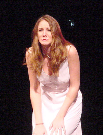 Kristin performing