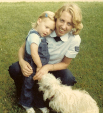 Kalani, Karen & Toubourg in 1980