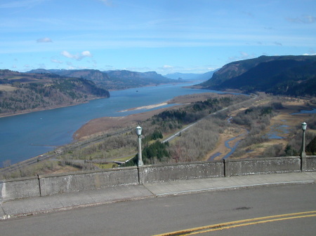 Looking east from Crown Point, spring '06