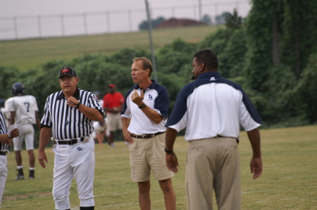 "Coach" working the ref