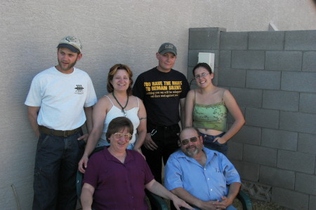 my dad mom brothers sister and myself