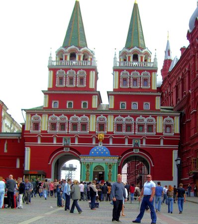 THE KREMLIN IN MOSCOW