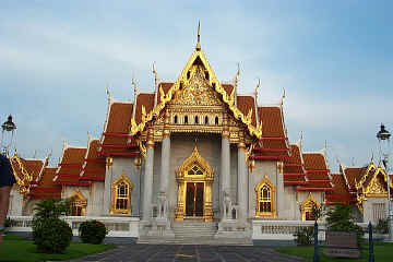 Marble Temple, Bangkok, Thailand