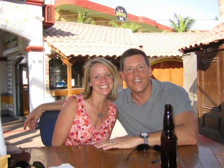 My wife Madeline and I in Cabo