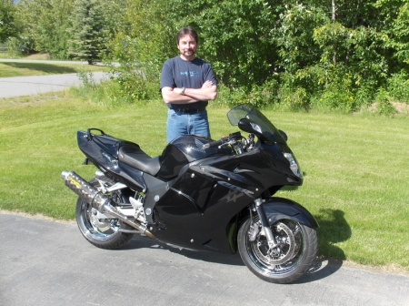 Me and my "Alaska" motorcycle