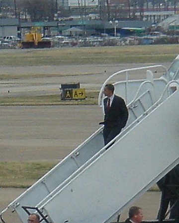 obama outside our office