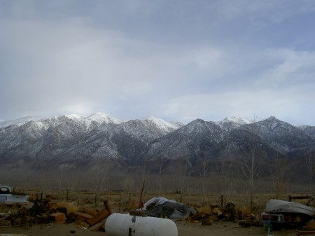 A view of the white mtns