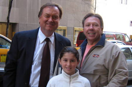 John with NBC's Tim Russert