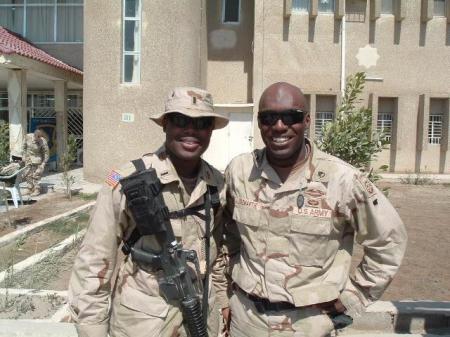 Sons - Jason and Damian in Iraq