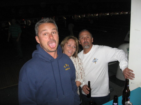 Mike Renich, friend Tami & brother Jeff, 2007