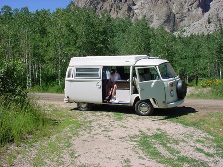 vw bus black canyon