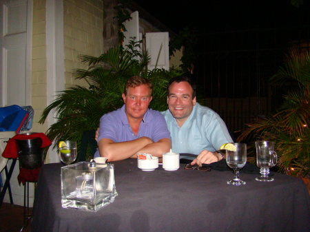 Chris and myself 2008