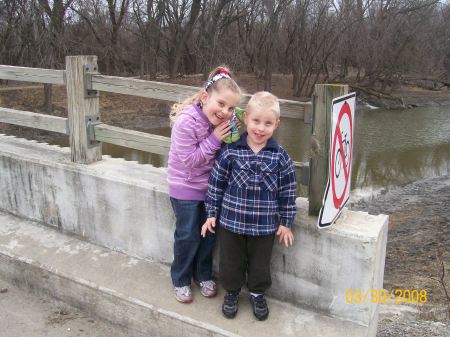 Kaylee (5) and Jacob (3)