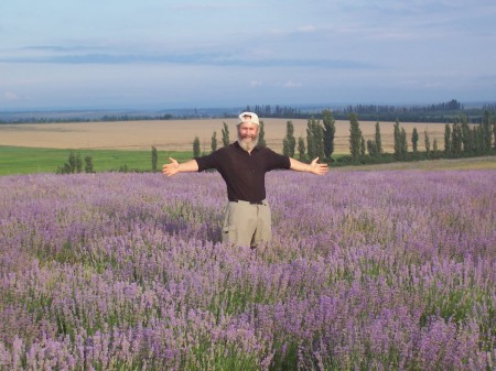 Lavender Field in the Ukraine