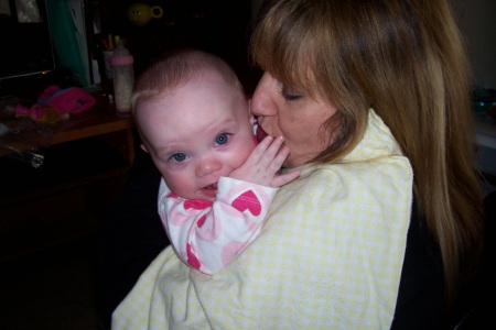 Me & my granddaughter..Aryanna