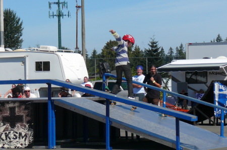 Kyle's 1st Skating Competition