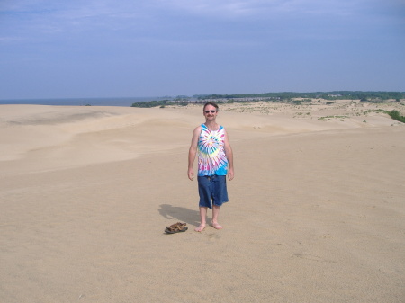 climbing dunes