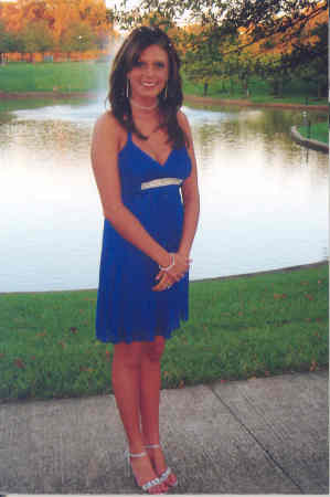 Sydne Dressed For Homecoming