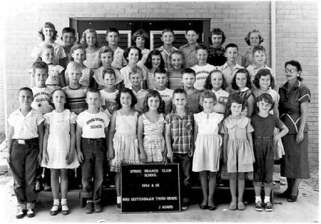 1954-55 3rd grade - Mrs. Deffenbaugh's class