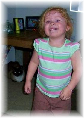 Grand Daughter - Emily Shea - age 2