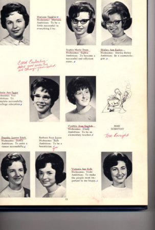 Pat Schaffer,Clark's album, Class of 1964