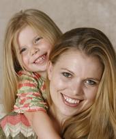 Karen and her daughter Felicity