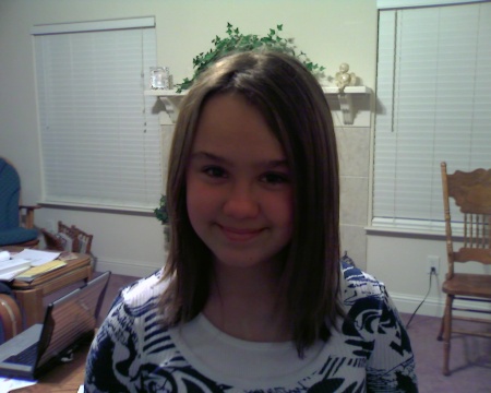 My youngest beautiful daughter~ Nikki, age 12