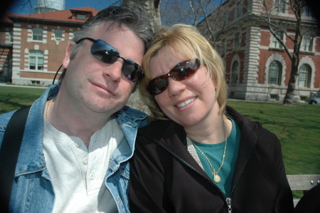 Rob & Lisa at Ellis Island