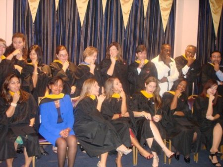 My daughter recipient of  2nd Masters...  2010