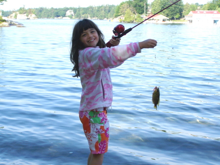 Tylee's 1st fish