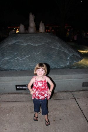 My Granddaughter Stella at Disneyworld