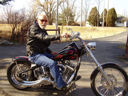 Fred & his chopper